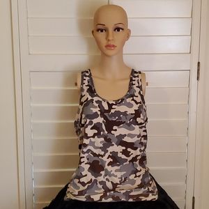 Camouflage tank top